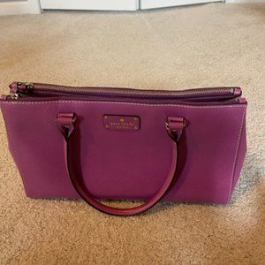 Purple Kate Spade Bag